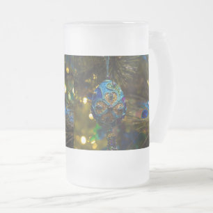 Tasse von viktorianischem Mattiertem Glasbläsergla