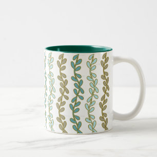 Tasse von Wein und Leaf