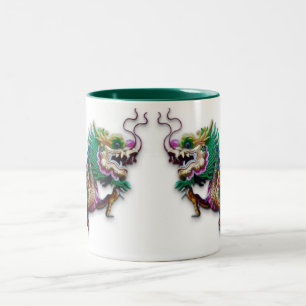 Tasse von zwei Dragons