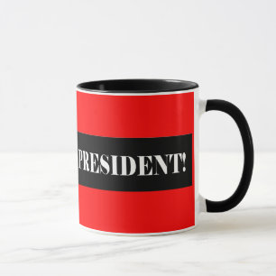 Tasse Votez non pour le président