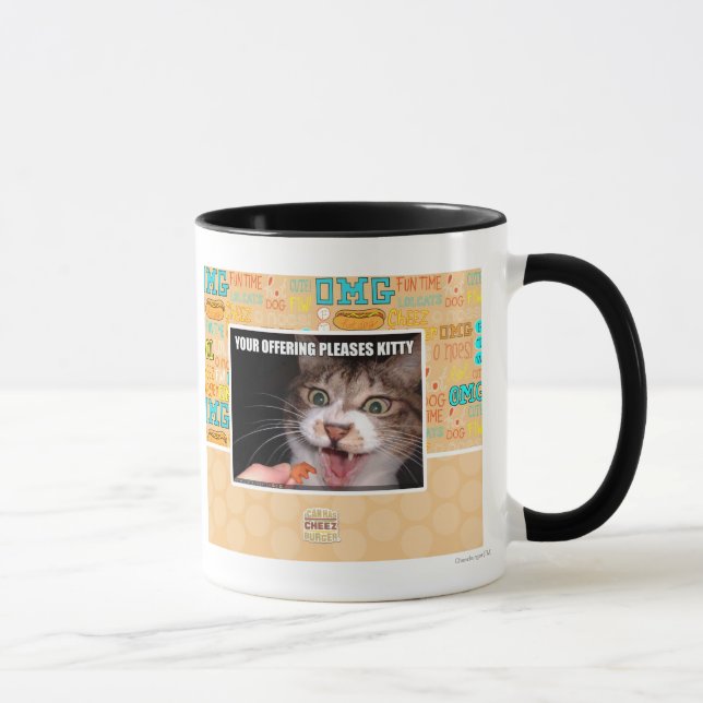 Tasse Votre Offre Plaise Kitty (Droite)