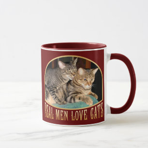 Tasse Vrais chats d'amour d'hommes