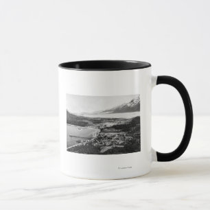 Tasse Vue aérienne de Haines, emplacement de l'Alaska d
