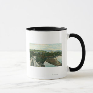 Tasse Vue aérienne de la rivière San Lorenzo