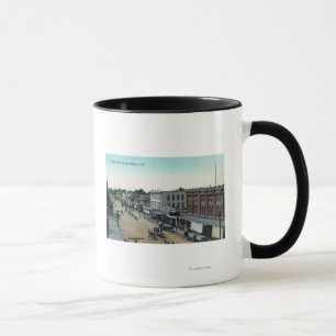 Tasse Vue aérienne de StreetWoodland principal