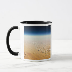 Tasse Vue aérienne d'un désert