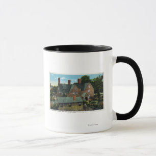 Tasse Vue arrière de la Chambre de sept pignons