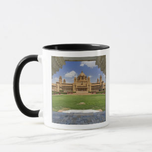 Tasse Vue arrière de l'hôtel Umaid Bhawan Palace, Jodj