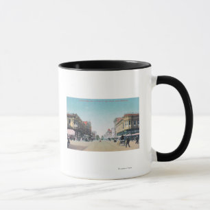 Tasse Vue de 13ème rue de BroadwayOakland, CA