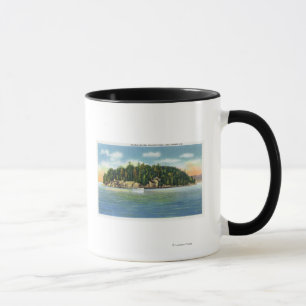 Tasse Vue de baie de Malletts de l'île de marbre