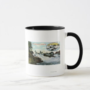 Tasse Vue de chef indien, le vieil homme