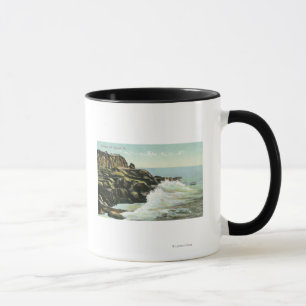 Tasse Vue de falaise de tête chauve