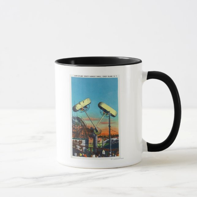 Tasse Vue de la boucle o-plan no 1 (Droite)