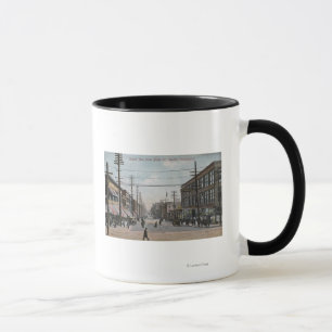 Tasse Vue de la deuxième avenue de Pike Street