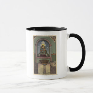 Tasse Vue de la mission et de la baptistère