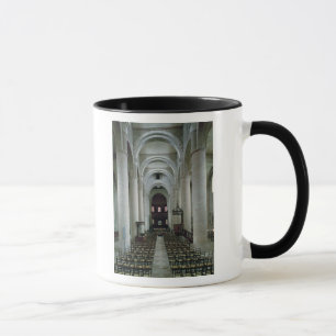 Tasse Vue de la nef, regardant vers l'autel