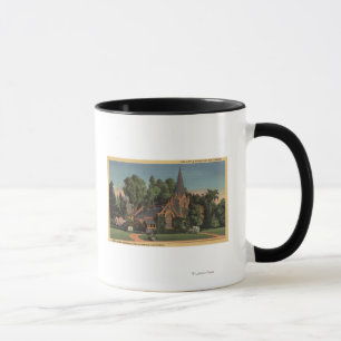 Tasse Vue de la petite église des fleurs