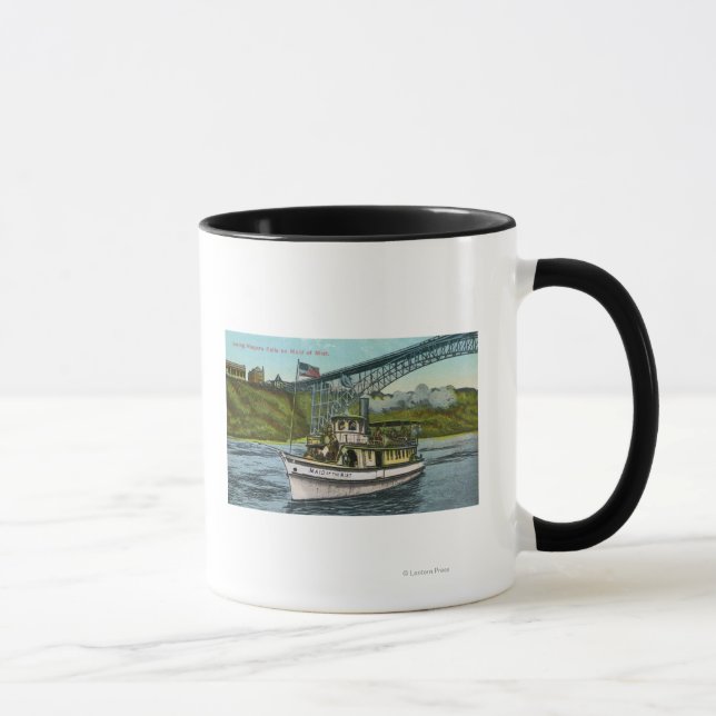 Tasse Vue de la servante du bateau de plaisance 2 (Droite)