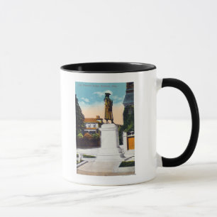 Tasse Vue de la statue des terriers généraux