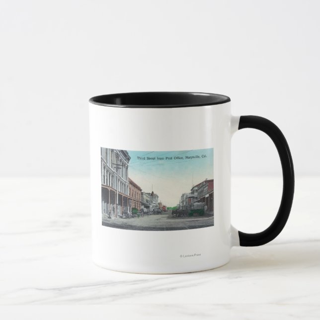 Tasse Vue de la troisième rue du bureau de poste (Droite)