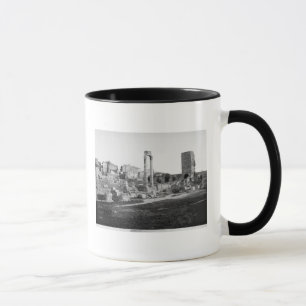 Tasse Vue de l'antiquité de théâtre