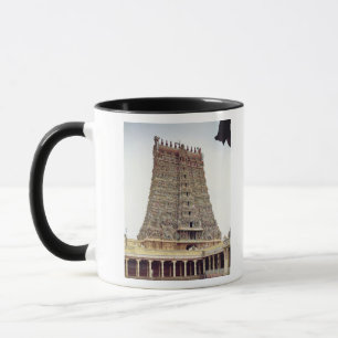 Tasse Vue de l'extérieur découpé du gopuram du sud
