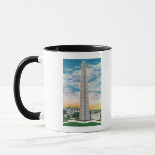 Tasse Vue de monument de colline de soute