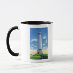 Tasse Vue de monument de Myles Standish