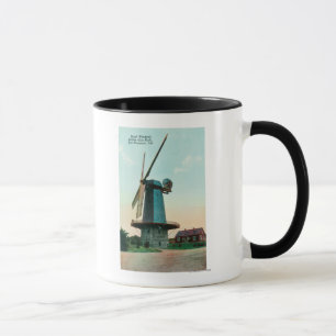 Tasse Vue de moulin à vent néerlandais à Golden Gate