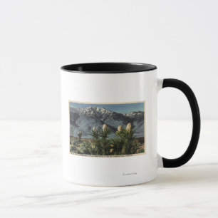 Tasse Vue de Mt. San Jacinto, yucca Mohavensis