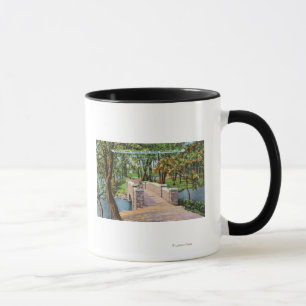 Tasse Vue de parc de Beardsley du pont en pierre