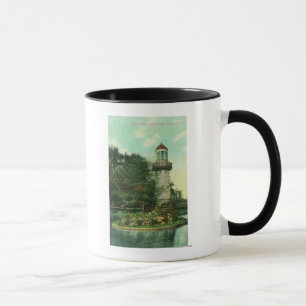 Tasse Vue de parc LighthouseDetroit, MI de Palmer