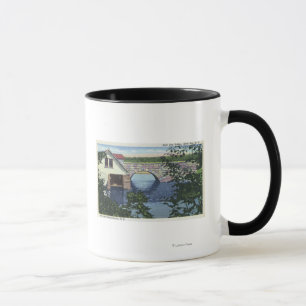 Tasse Vue de pont arrière de baie