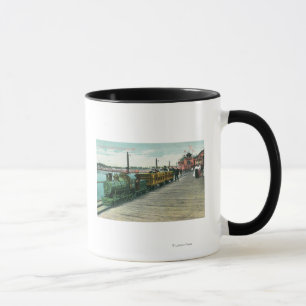 Tasse Vue de rivage UnlimitedSanta Cruz, CA de baie