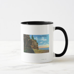 Tasse Vue de roche de cathédrale, port de barre
