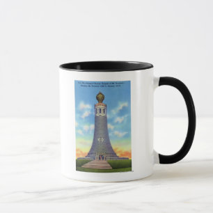 Tasse Vue de sommet de mémorial de guerre d'état