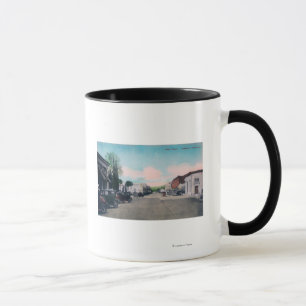 Tasse Vue de StreetLakeport principal, CA