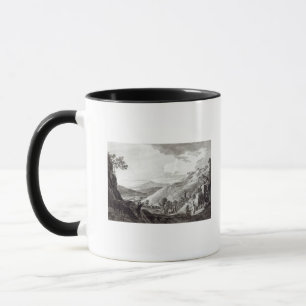 Tasse Vue de Tarquinia et de Corneto