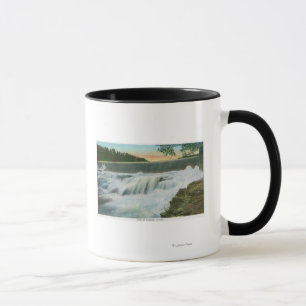 Tasse Vue du barrage d'Ausable Chasm