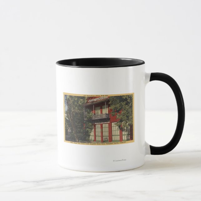 Tasse Vue du bureau Old Wells-Fargo (1855) (Droite)