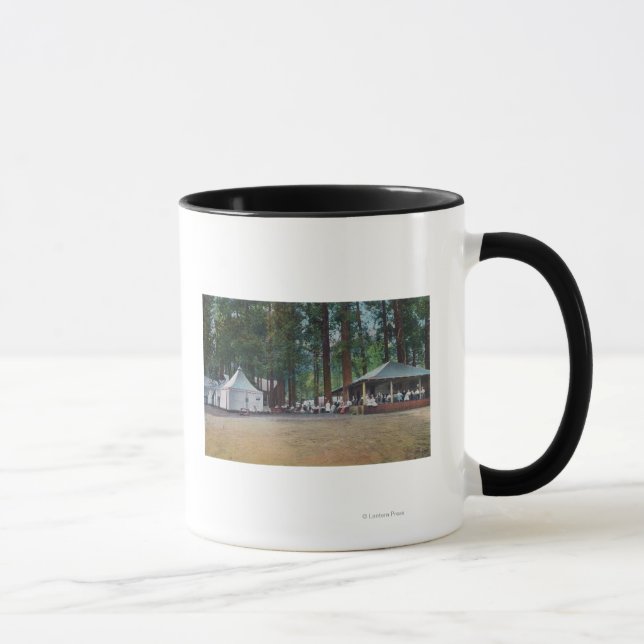 Tasse Vue du camp CurryYosemite Nat'l Park, CA (Droite)
