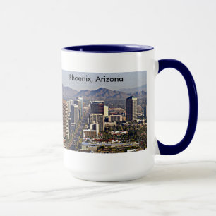 Tasse Vue du centre de Phoenix, Arizona