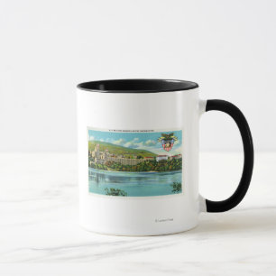 Tasse Vue du fleuve Hudson d'académie militaire des USA