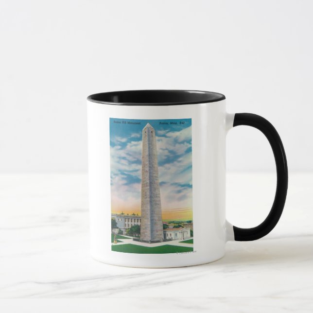 Tasse Vue du monument de Bunker Hill (Droite)
