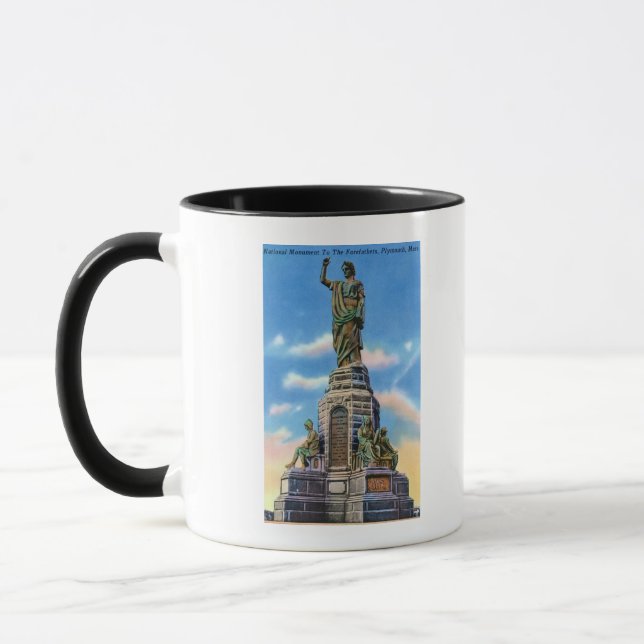 Tasse Vue du monument de Nat'l aux ancêtres américains (Gauche)