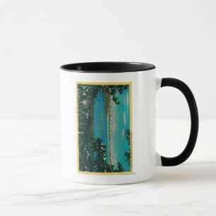 Tasse Vue du Mt. HighwayLake rose Tahoe, CA