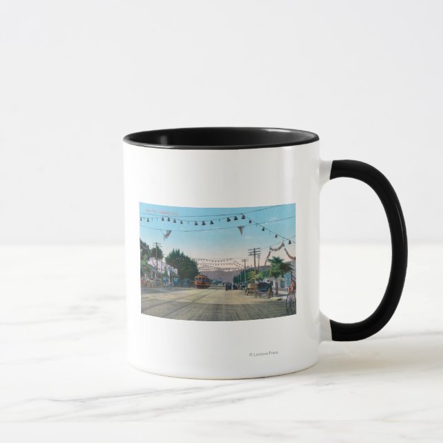 Tasse Vue du parc Idora de StreetOakland, CA (Droite)