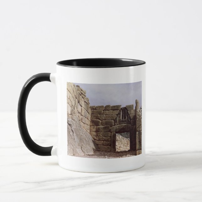 Tasse Vue du passage de lion (Gauche)
