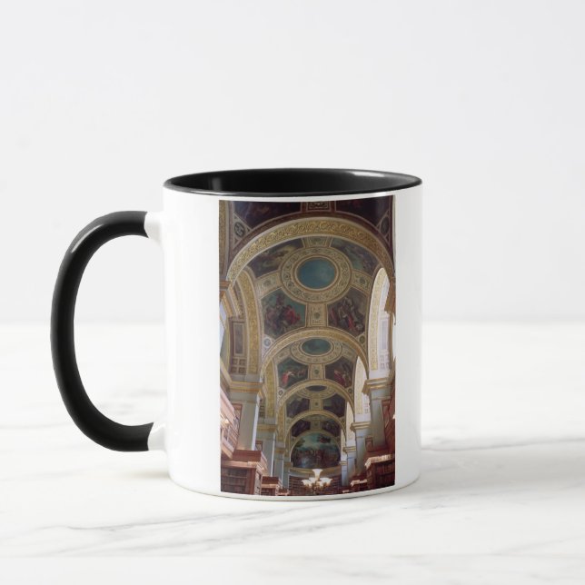 Tasse Vue du plafond coffered de bibliothèque avec s (Gauche)