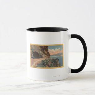 Tasse Vue du tunnel de Cave Rock depuis Hwy